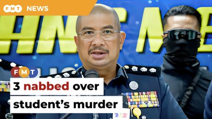 3 nabbed over murder of Cyberjaya varsity student