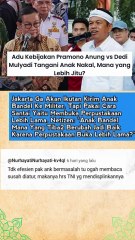 Adu Kebijakan Pramono Anung vs Dedi Mulyadi Tangani Anak Nakal  #quotes