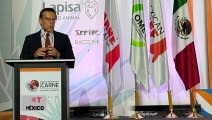 Alan Elizondo, director de FIRA, expone sobre financiamiento agroalimentario en congreso cárnico