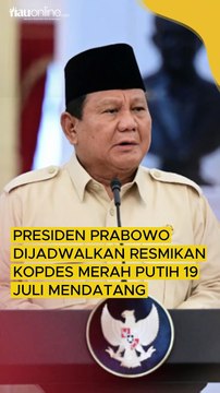 Presiden Prabowo Dijadwalkan Resmikan Kopdes Merah Putih 19 Juli Mendatang