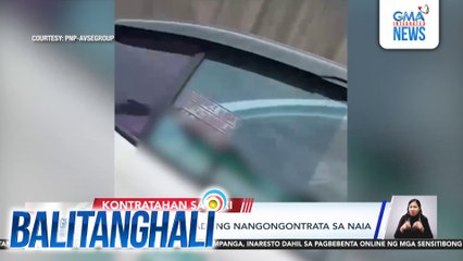 11 taxi driver, bistadong nangongontrata sa NAIA | Balitanghali