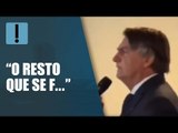 “Ontem, muita gente ficou chateada com o Tarcísio, até eu, mas vamos conversar!”, diz Bolsonaro