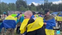 Intercambio de prisioneros en plena guerra entre Ucrania y Rusia