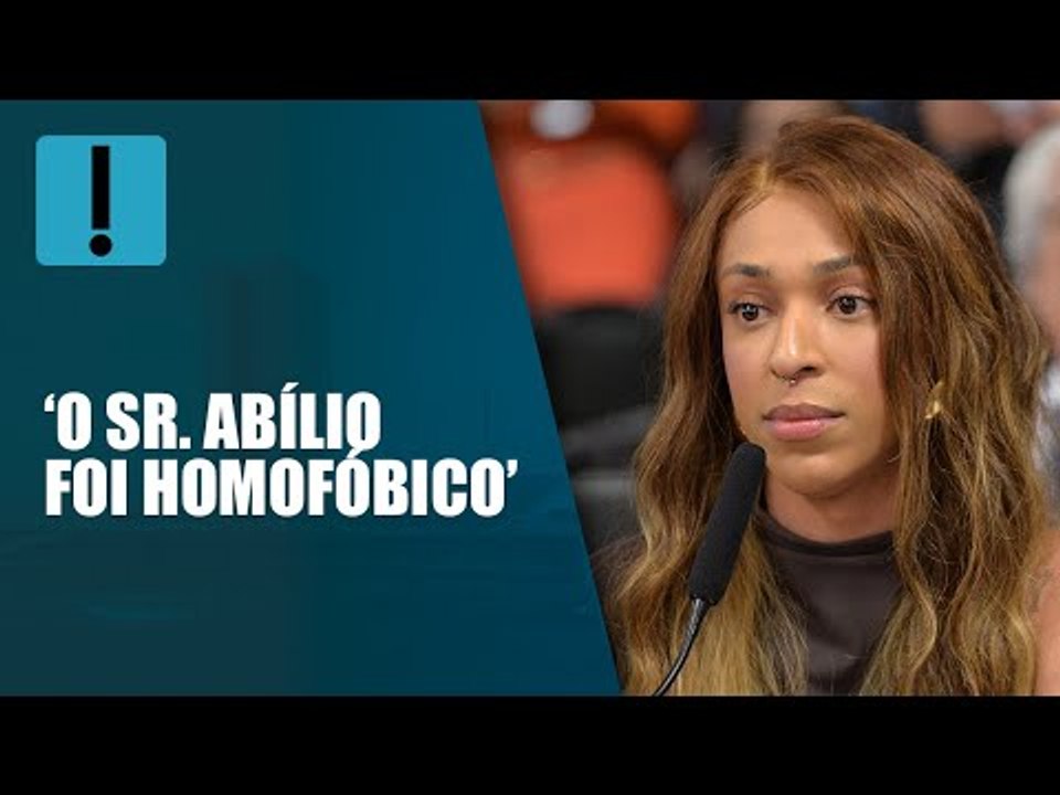 Confusão na CPMI: Deputado é acusado de homofobia com Erika Hilton