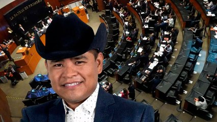 Erasmo Catarino, exganador de La Academia toma protesta como senador del Partido Verde