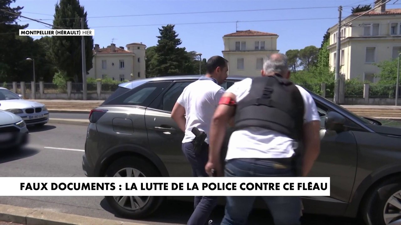 Faux documents : opérations de  démantèlement d'un réseau de faux papiers à Montpellier