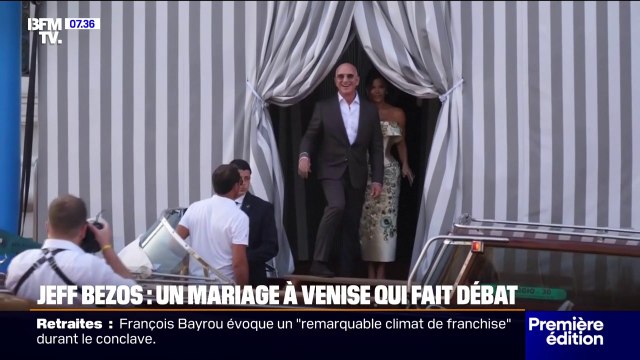200 invités stars, 95 jets privés... Le mariage XXL de Jeff Bezos à Venise fait polémique