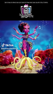How To Fixing Up a Monster High Great Scarrier Reef Down Under Ghouls Kala Mer'ri Doll 2016 Mattel
