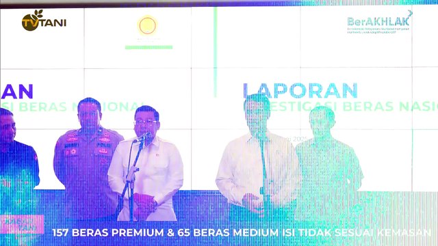 [FULL] Mentan Amran Bongkar Kecurangan Beras, Potensi Rugikan Konsumen Rp99 Triliun!