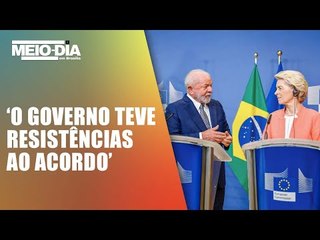 Lula diz que deseja fechar acordo "equilibrado" com União Europeia