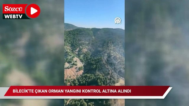 Bilecik'te çıkan orman yangını kontrol altına alındı