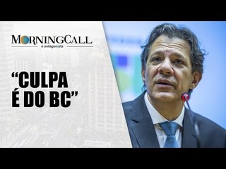 Haddad culpa Banco Central por queda na economia: “Preocupados”