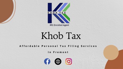 Personal Tax Filing Services in Fremont