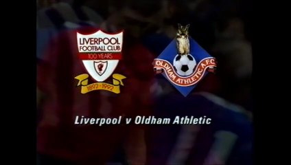Liverpool v Oldham Athletic 10-04-1993