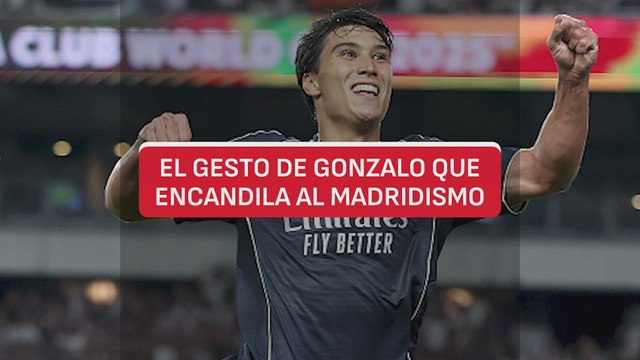 La secuencia de Gonzalo que el madridismo comparte en masa: loas por esto con Bellingham
