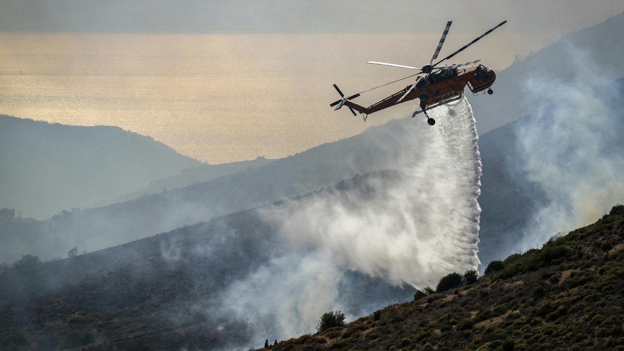 Angespannte Waldbrand-Situation in Griechenland
