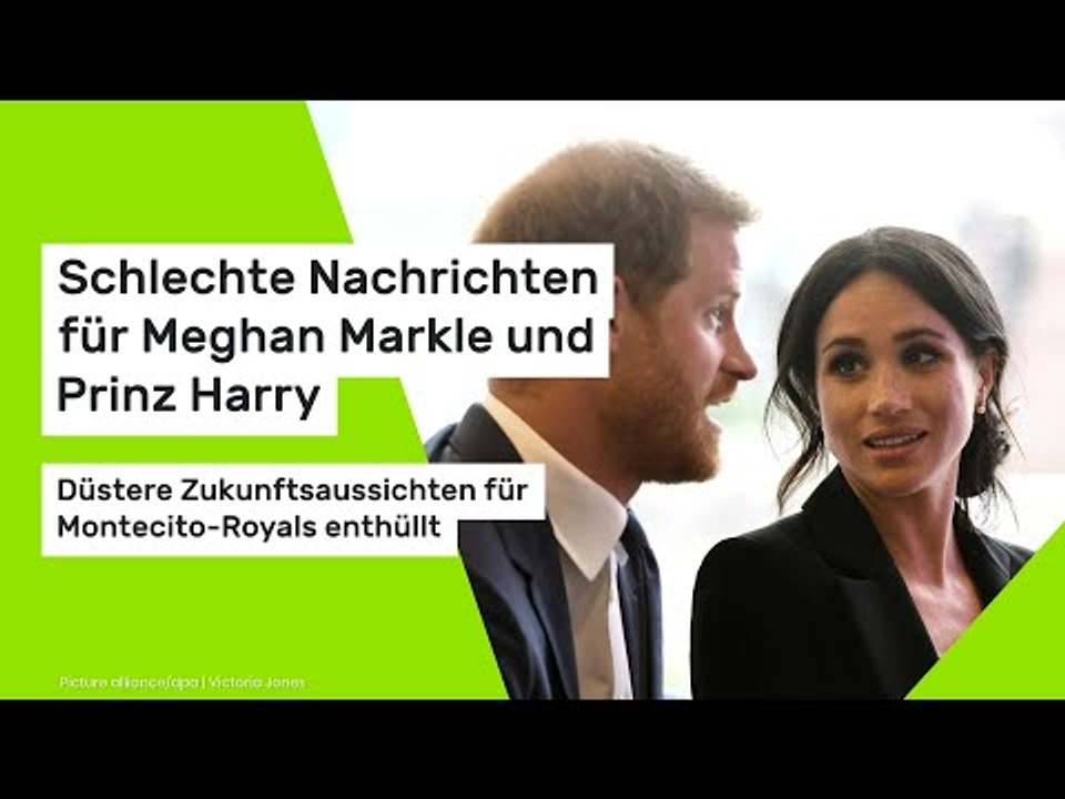 Schlechte Nachrichten für Meghan Markle und Prinz Harry: Düstere Aussichten für Royals enthüllt