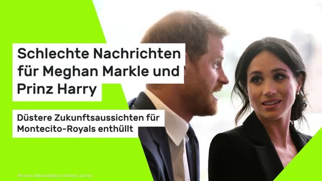 Schlechte Nachrichten für Meghan Markle und Prinz Harry: Düstere Zukunftsaussichten für Montecito-Royals enthüllt