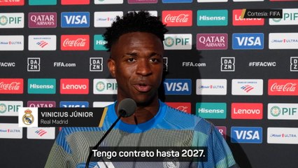 Vinicius: "Quiero jugar en el Real Madrid por muchos años"