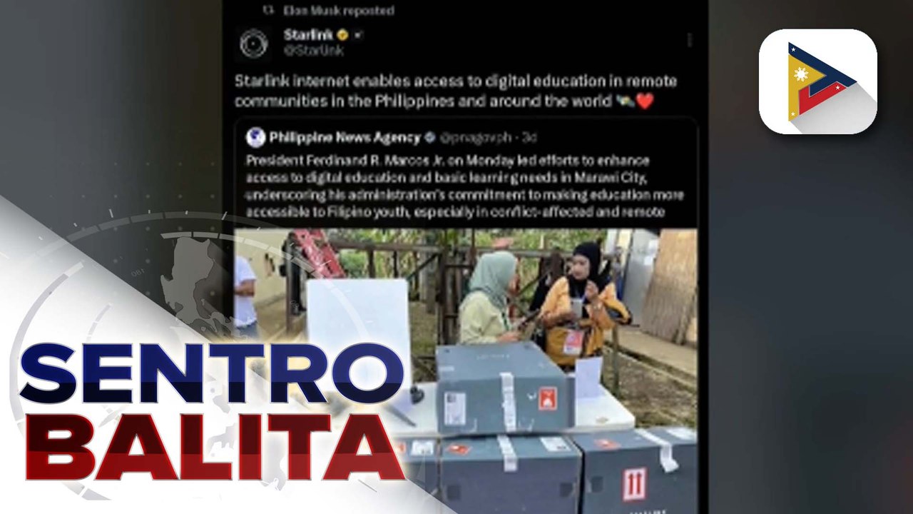 Elon Musk, ni-repost ang paghahatid ng gobyerno ng internet access sa malalayong paaralan sa tulong ng Starlink Internet Services