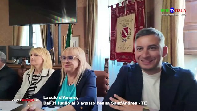 Laccio d’Amore, Dal 31 luglio al 3 agosto Penna Sant’Andrea -TE