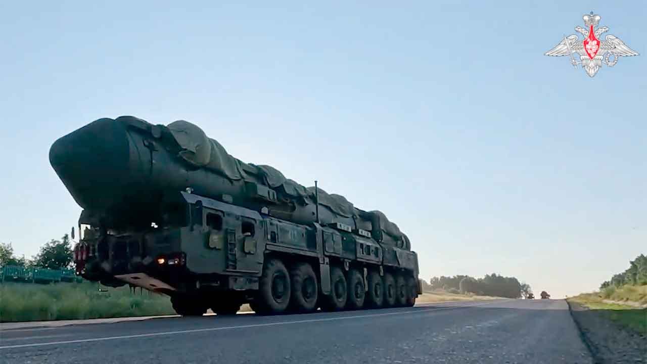 La Russia sposta i lanciatori di missili nucleari Yars in esercitazioni di combattimento realistico