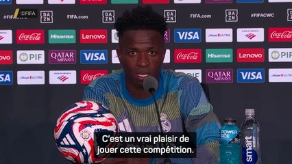 Vinicius : "On veut ramener ce trophée à Madrid"