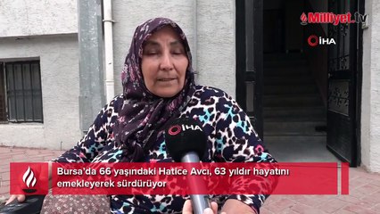 63 yıldır emekleyerek yaşıyor! Hatice teyze asansör bekliyor: 2'inci kata 15-20 dakikada anca çıkıyorum