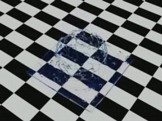 primeiro teste com realflow