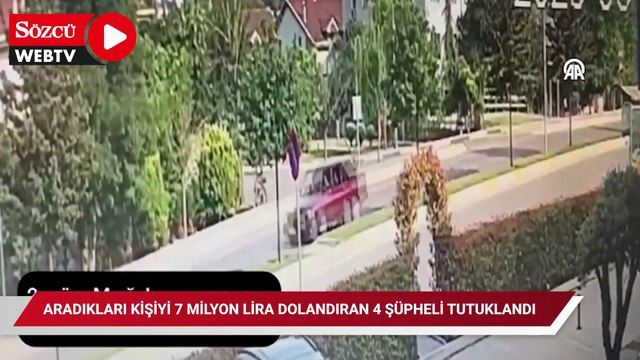Telefonla aradıkları kişiyi 7 milyon lira dolandıran 4 şüpheli tutuklandı