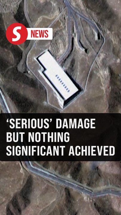 Iran: Damage to nuclear sites 'serious' but US didn't achieve anything significant