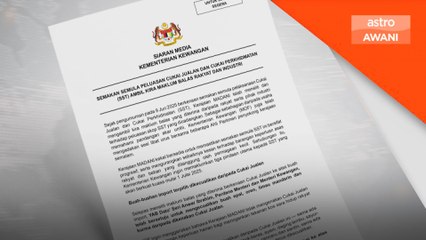 Kurma dan limau mandarin dikecualikan cukai jualan