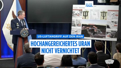 Britische Medien: Irans Uranbestände noch intakt