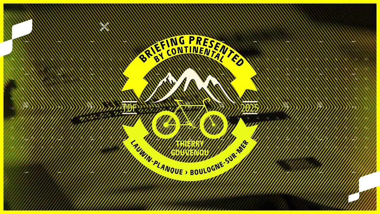 Briefing Stage 2 by Continental - Tour de France 2025