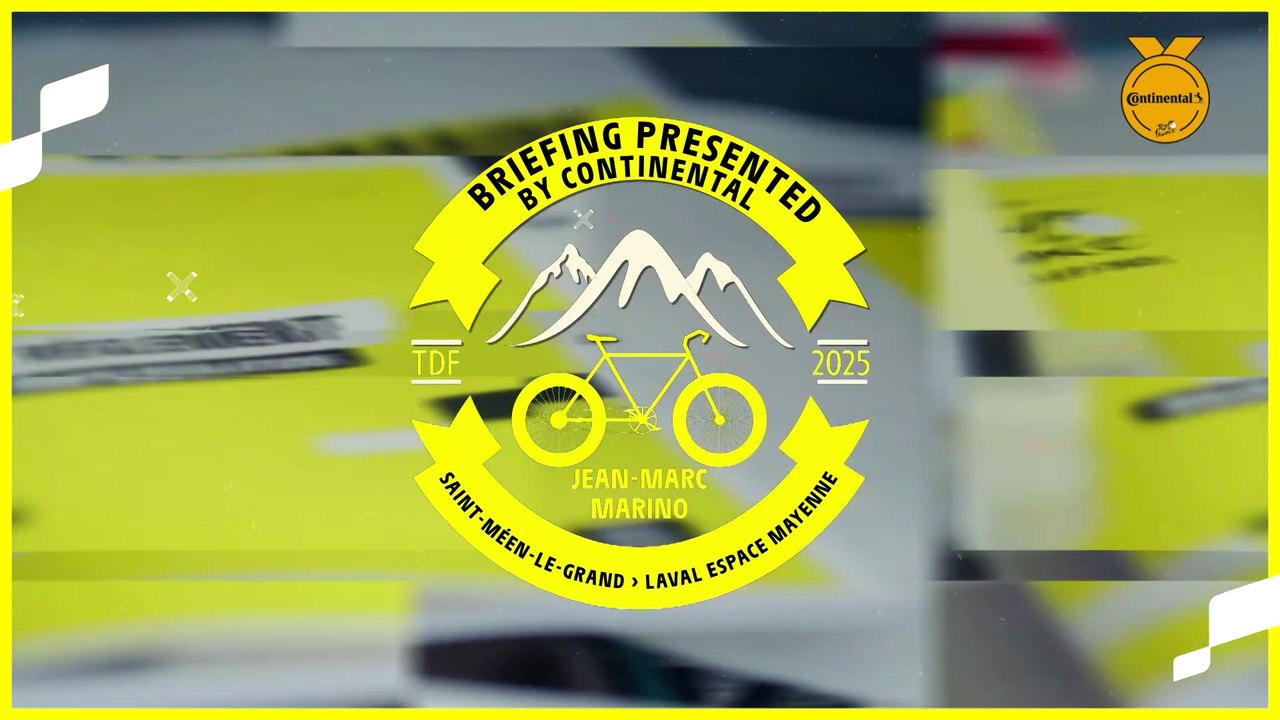 Briefing Stage 8 by Continental - Tour de France 2025
