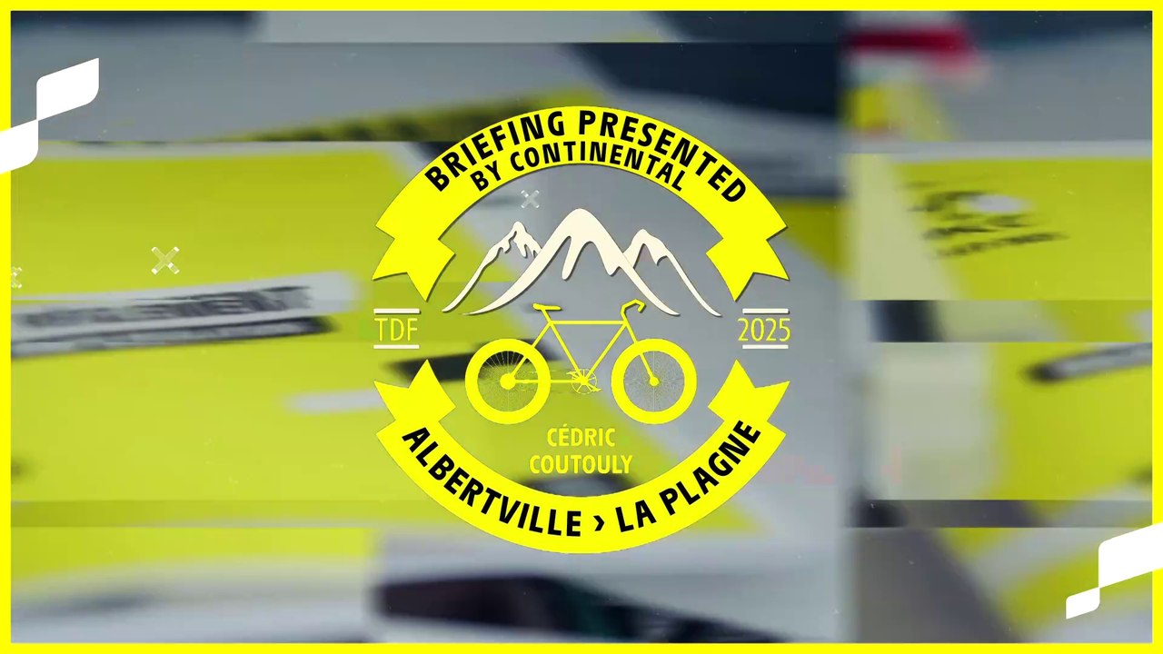 Briefing Stage 19 by Continental - Tour de France 2025