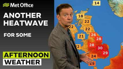 Met Office Friday Afternoon Weather Forecast 27/06/2025