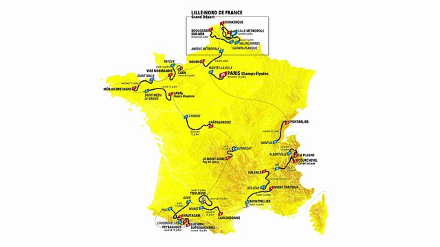 Tour de France 2025, Étape 15 : Muret - Carcassonne, parcours et profil - Cyclisme - Tour de France