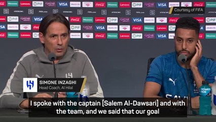'A great pride' to be Al Hilal head coach - Inzaghi
