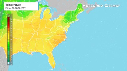 Sizzling are expected temperatures Saturday and Sunday for the Mid-Atlantic.