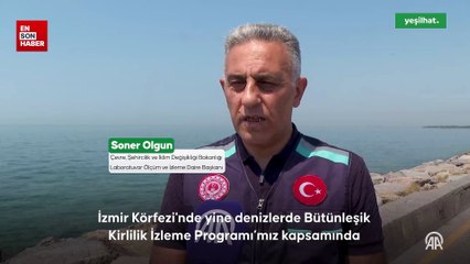 İzmir Körfezi'nde kirlilik geçen yılla aynı seviyede