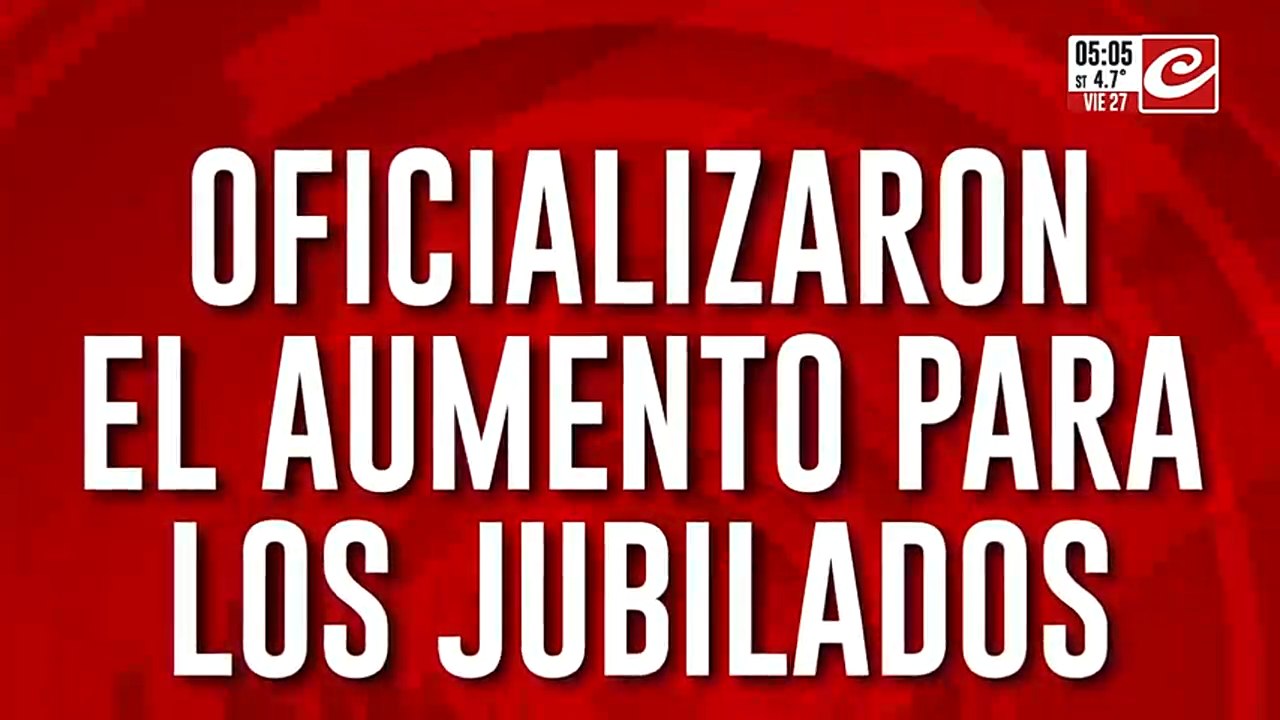 El Gobierno oficializó el aumento para los jubilados... ¿cuánto cobrarán en julio?
