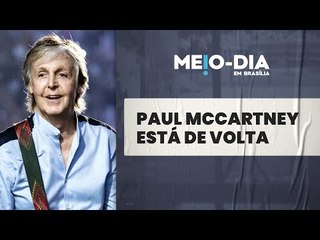 Paul McCartney anuncia retorno ao Brasil com agenda de shows entre novembro e dezembro