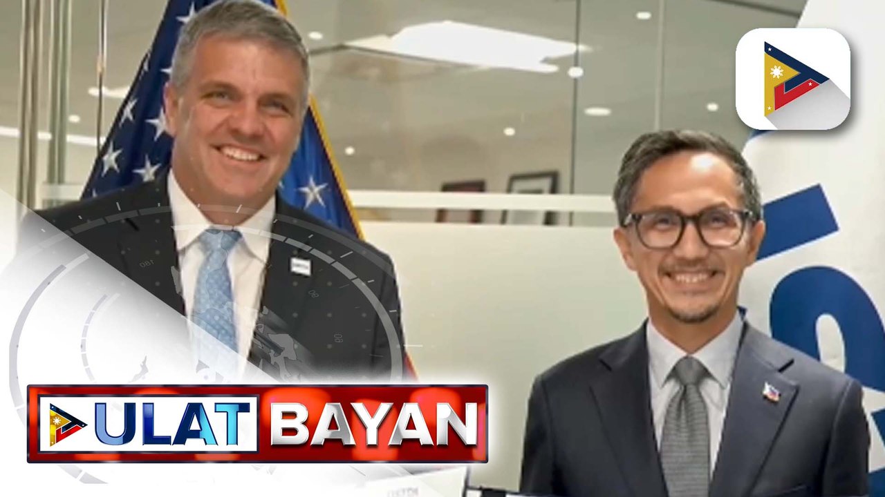 Pilipinas at US,  lumagda sa kasunduan para sa pagpapagawa ng Subic-Clark-Manila-Batangas Railway