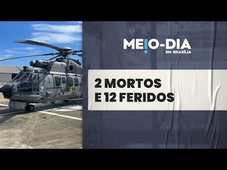 Helicóptero da Marinha cai durante treinamento e mata 2 militares em Formosa-GO