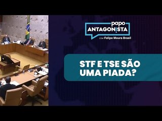 Moraes e Gilmar brincam com coisa séria