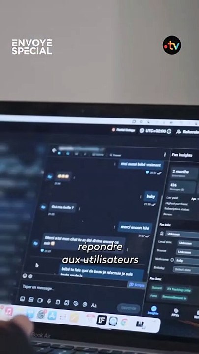 France 2 révèle que quand, sur OnlyFans, vous croyez parler avec de jeunes filles sexy, ce sont des hommes qui vous parlent avec un seul objectif: Vous faire acheter le plus de vidéos possible en vous "chauffant" - VIDEO