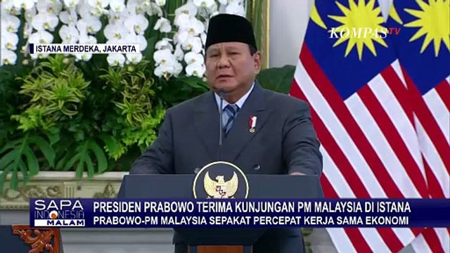 Isi Kesepakatan Presiden Prabowo & PM Malaysia Anwar Ibrahim Usai Bertemu