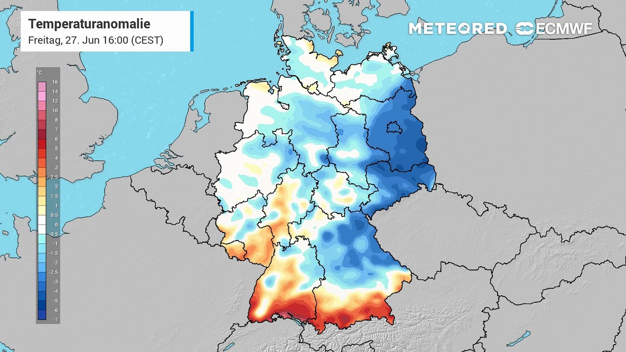 Die große Hitze kommt ab Samstag: In Deutschland liegen die Spitzenwerte deutlich zu hoch!