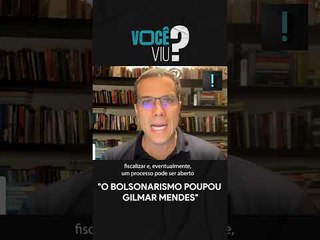 Felipe Moura Brasil "O Bolsonarismo poupou Gilmar Mendes"